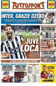 Le Prime Pagine dei Quotidiani Sportivi di Oggi – 3 ottobre 29 tutto