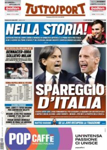 Le Prime Pagine dei Quotidiani Sportivi di Oggi – 24 ottobre 29 tutto 2