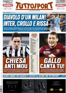 Le Prime Pagine dei Quotidiani Sportivi di Oggi – 17 ottobre 29 tutto