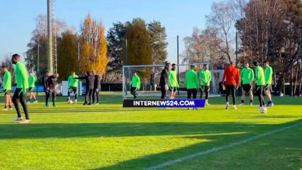 Allenamento Inter