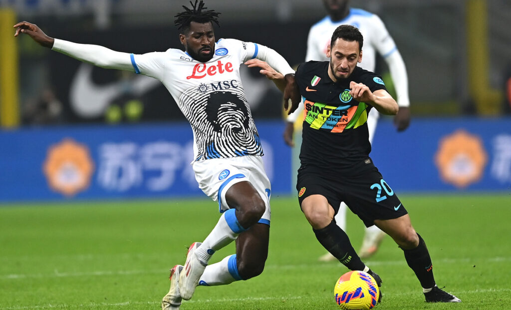 Anguissa Calhanoglu Inter Napoli