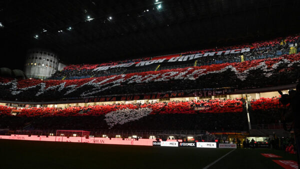 Coreografia tifosi milan 1