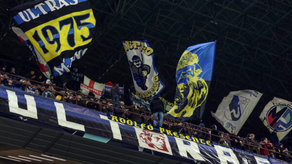 Curva nord tifoi Inter