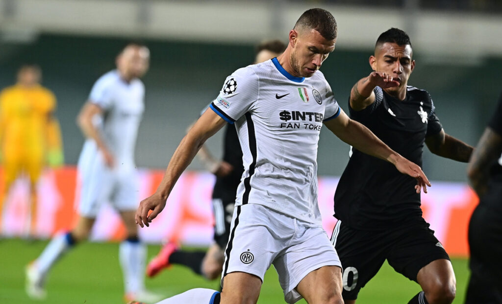 Sheriff Inter 1-3: i nerazzurri vincono e convincono anche in Europa 1 Dzeko Inter Sheriff