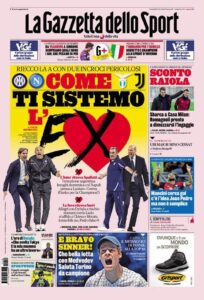 Le Prime Pagine dei Quotidiani Sportivi di Oggi – 19 novembre 33 Gazzetta 5