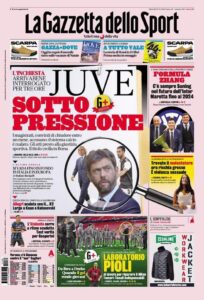 Le Prime Pagine dei Quotidiani Sportivi di Oggi – 30 novembre 33 Gazzetta 7