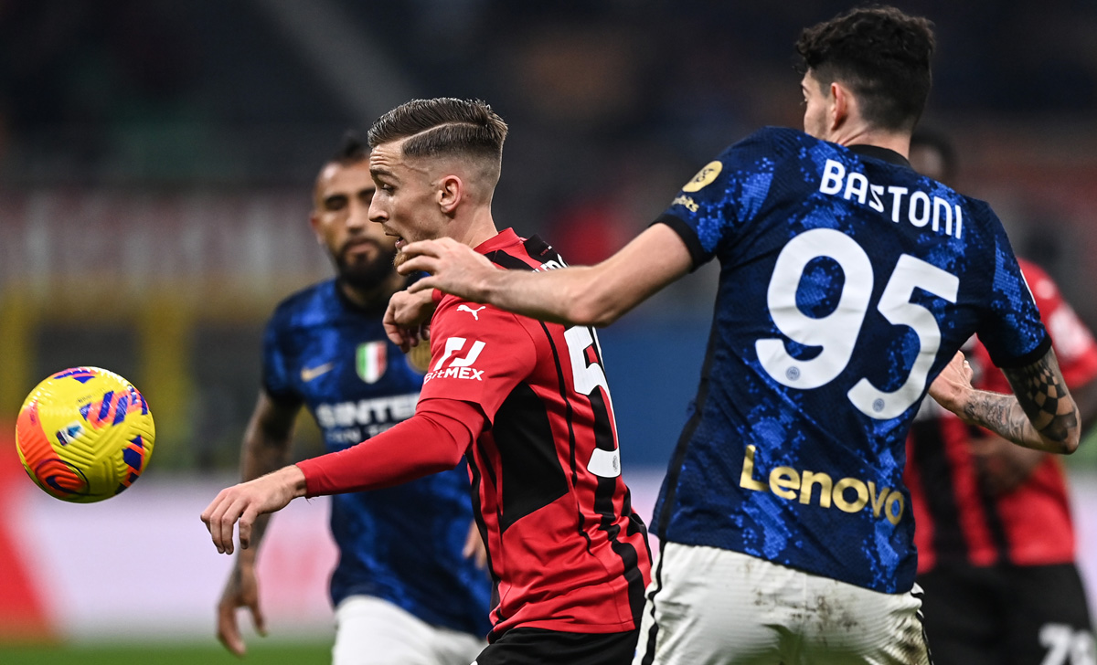 Saelemaekers Bastoni Milan Inter