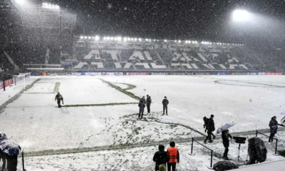 Atalanta stadio gewiss innevato