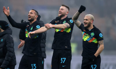 DAmbrosio Skriniar Dimarco Inter