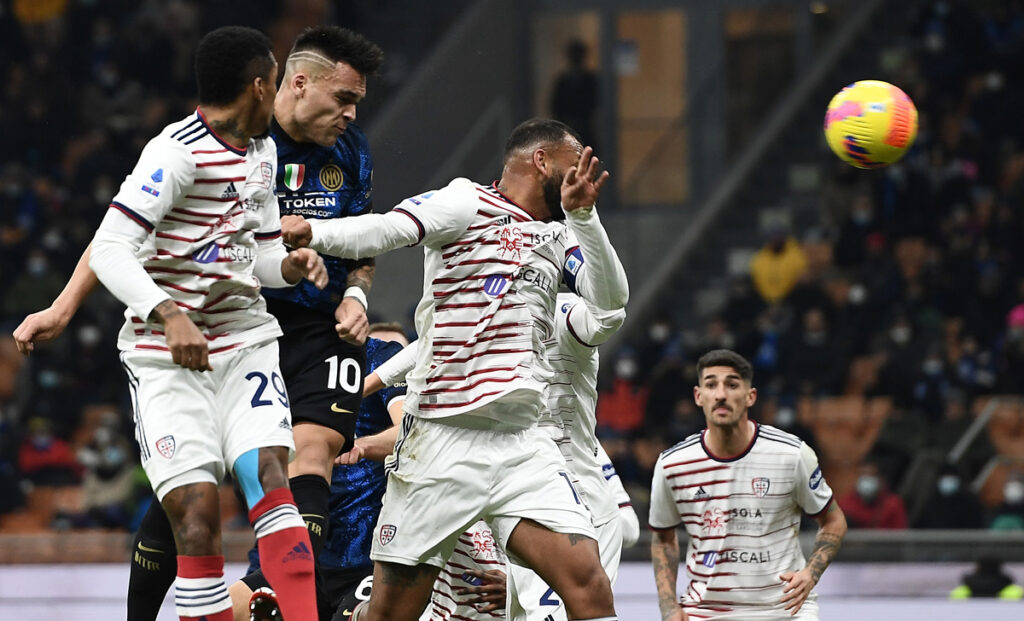 Gol Lautaro Inter Cagliari
