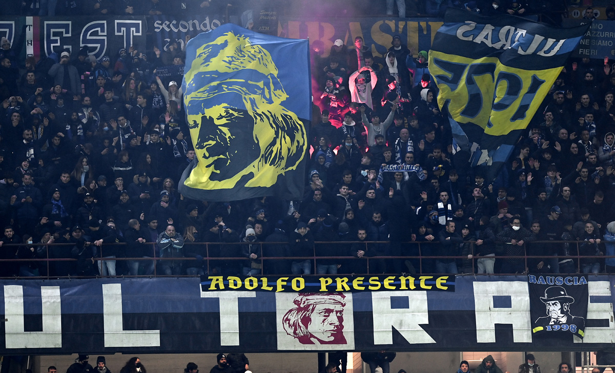 Tifosi Inter curva Nord