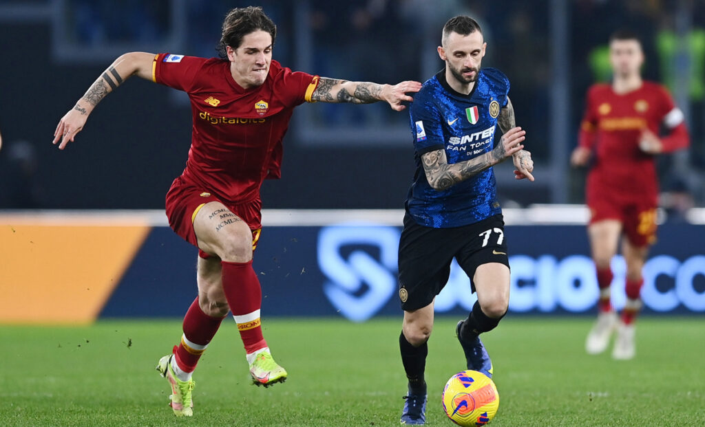 Zaniolo Brozovic Inter Roma 1