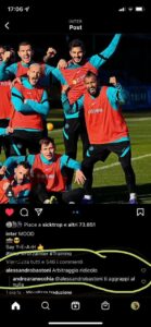 Inter, siparietto social tra Ranocchia e Bastoni dopo l'allenamento - FOTO 29 photo 2021 12 20 17 35 39