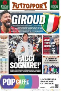Le Prime Pagine dei Quotidiani Sportivi di Oggi - 6 Febbraio 33 WhatsApp Image 2022 02 06 at 01.10.36