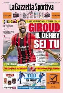Le Prime Pagine dei Quotidiani Sportivi di Oggi - 6 Febbraio 35 WhatsApp Image 2022 02 06 at 01.10.44