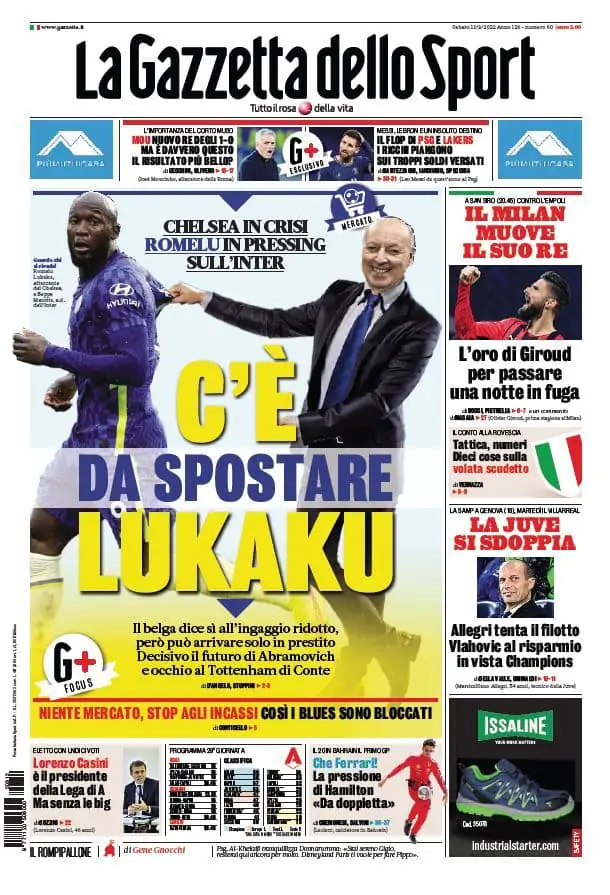 Le Prime Pagine dei Quotidiani Sportivi - 12 Marzo 27 photo 2022 03 12 07 58 59.jpg