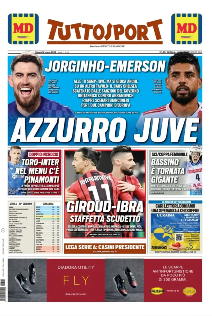 Le Prime Pagine dei Quotidiani Sportivi - 12 Marzo 29 tuttosport 12 marzo 1373x2048.jpeg