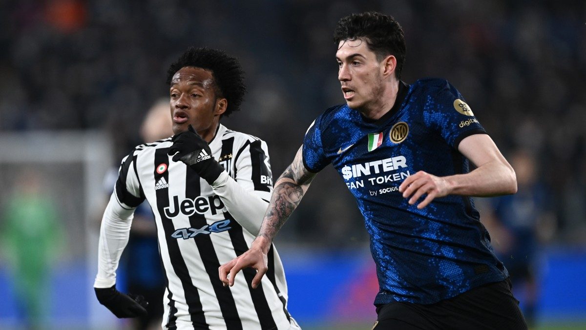 Bastoni: «Non è stata facile, ma è stata una bella serata. Lautaro...» 26 Cuadrado Bastoni Inter