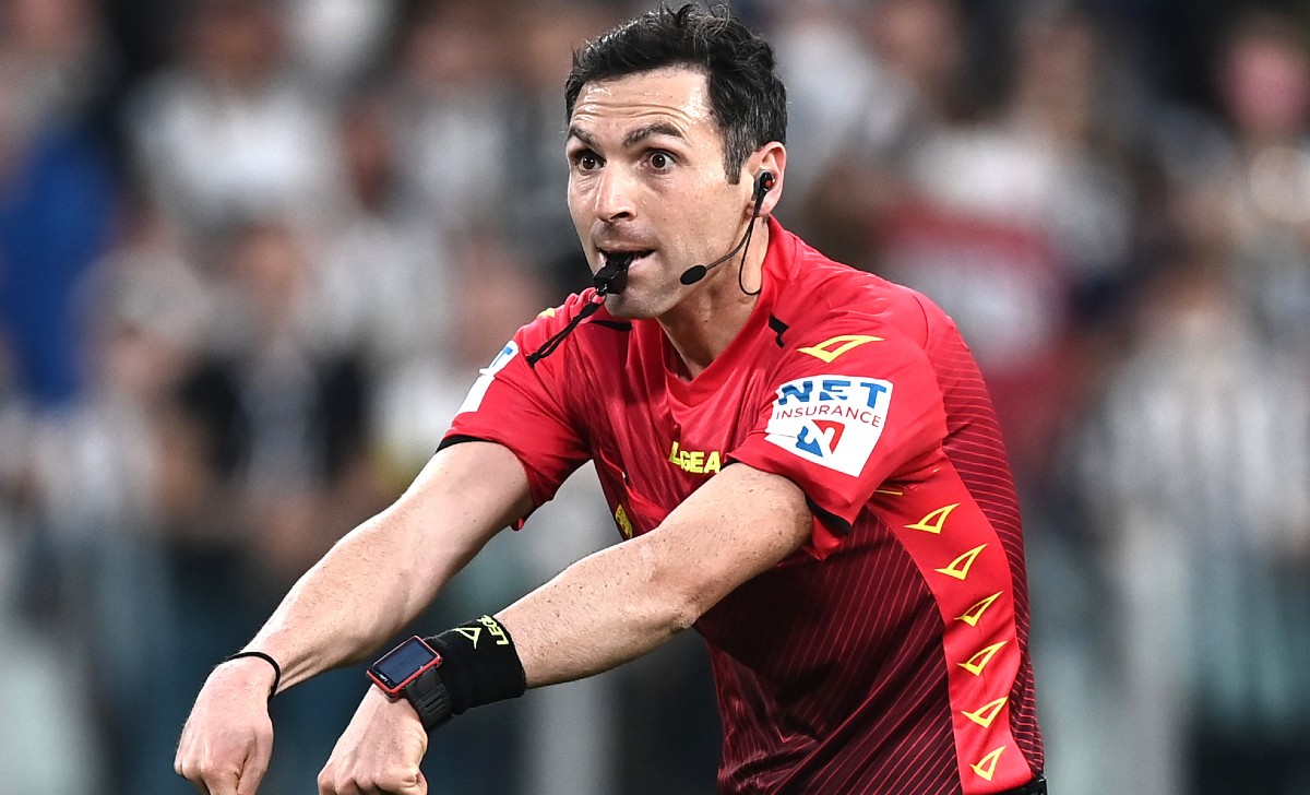 Sacchi non sarà sospeso dopo Monza-Inter. Per l'arbitro solo un turno di stop 26 Sacchi MG0 2578