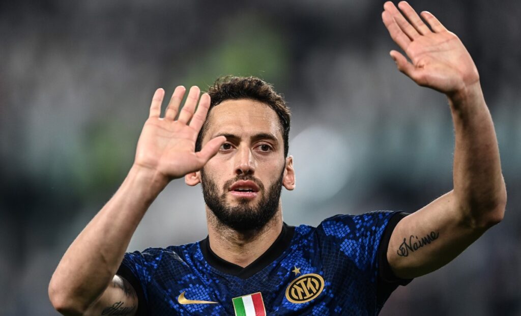 Skriniar e Calhanoglu: possibilità col Benfica? Le ultime 1 esult gol Calhanoglu MG8 2976
