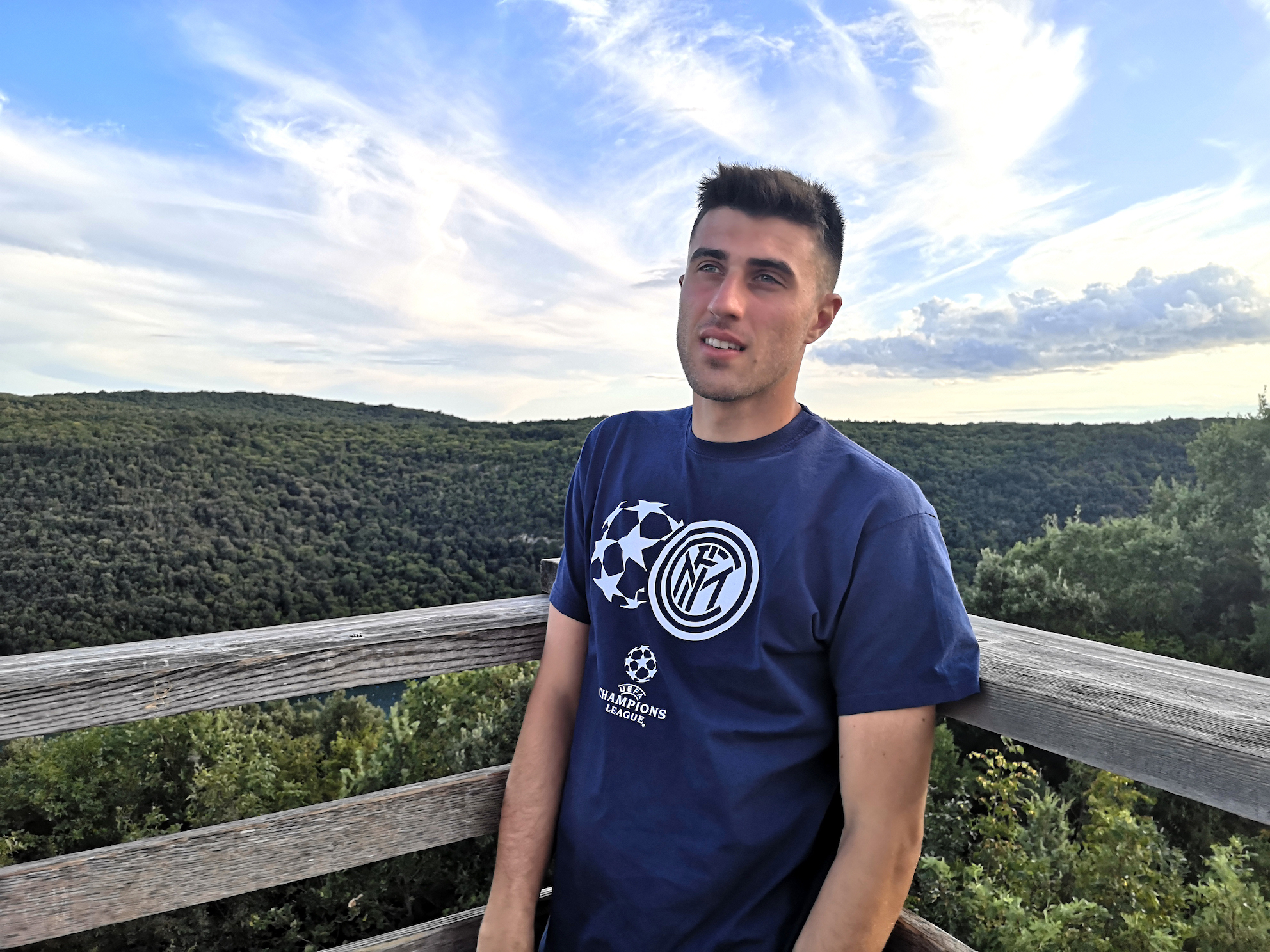 alessandro grazioli con maglia inter