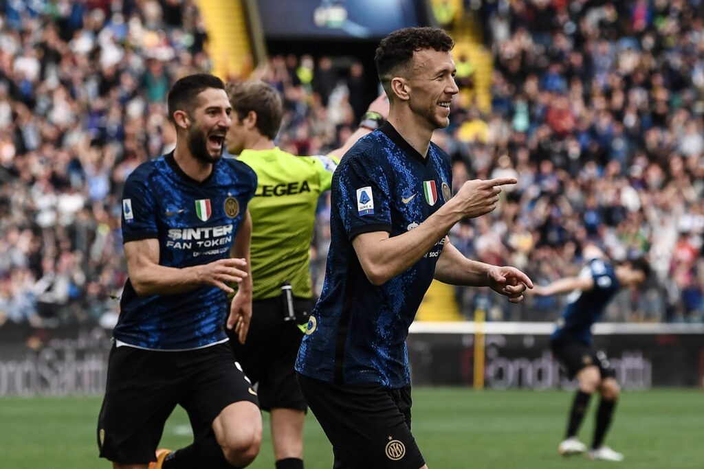 Pagelle Udinese Inter: i nerazzurri si risollevano nel segno di Perisic, Dzeko sprecone 1 esult gol Perisic TEO 3213