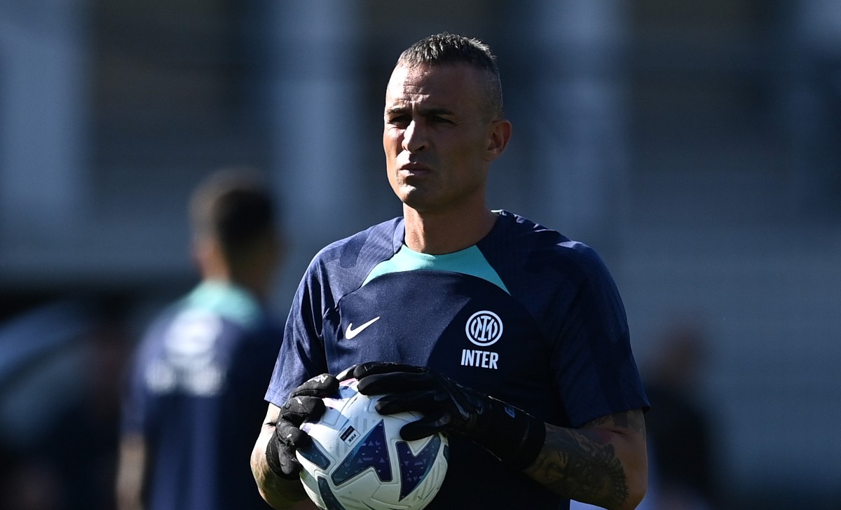 Cordaz, parata incredibile: la reazione surreale di Onana 26 Cordaz MG8 0309