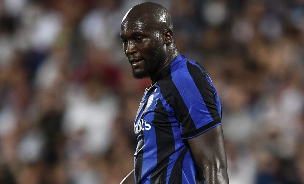 Inter-Lione: Lukaku si sblocca! E' 2-1 per i francesi 1 Lukaku PAP 9610