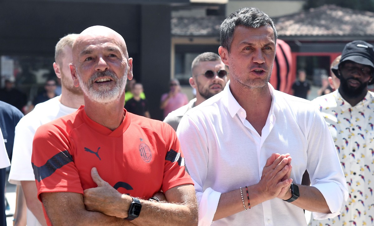 Maldini sull'Inter: «Antagonismo sano col Milan» 26 Pioli Maldini MG5 2603