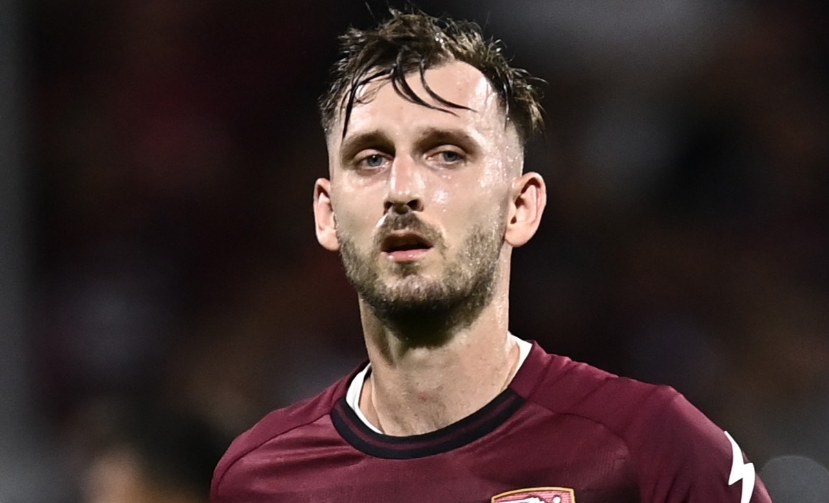 Salernitana, Gyomber: «Con l'Inter abbiamo lottato ma sono forti» 26 Gyomber MG0 6926