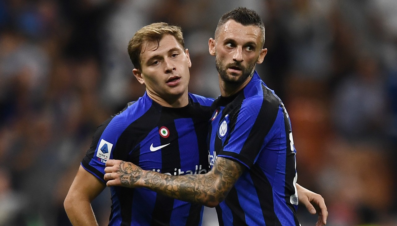 Barella e Brozovic: l’insostenibile leggerezza dell’essere 26 esult gol Barella PAP 7845