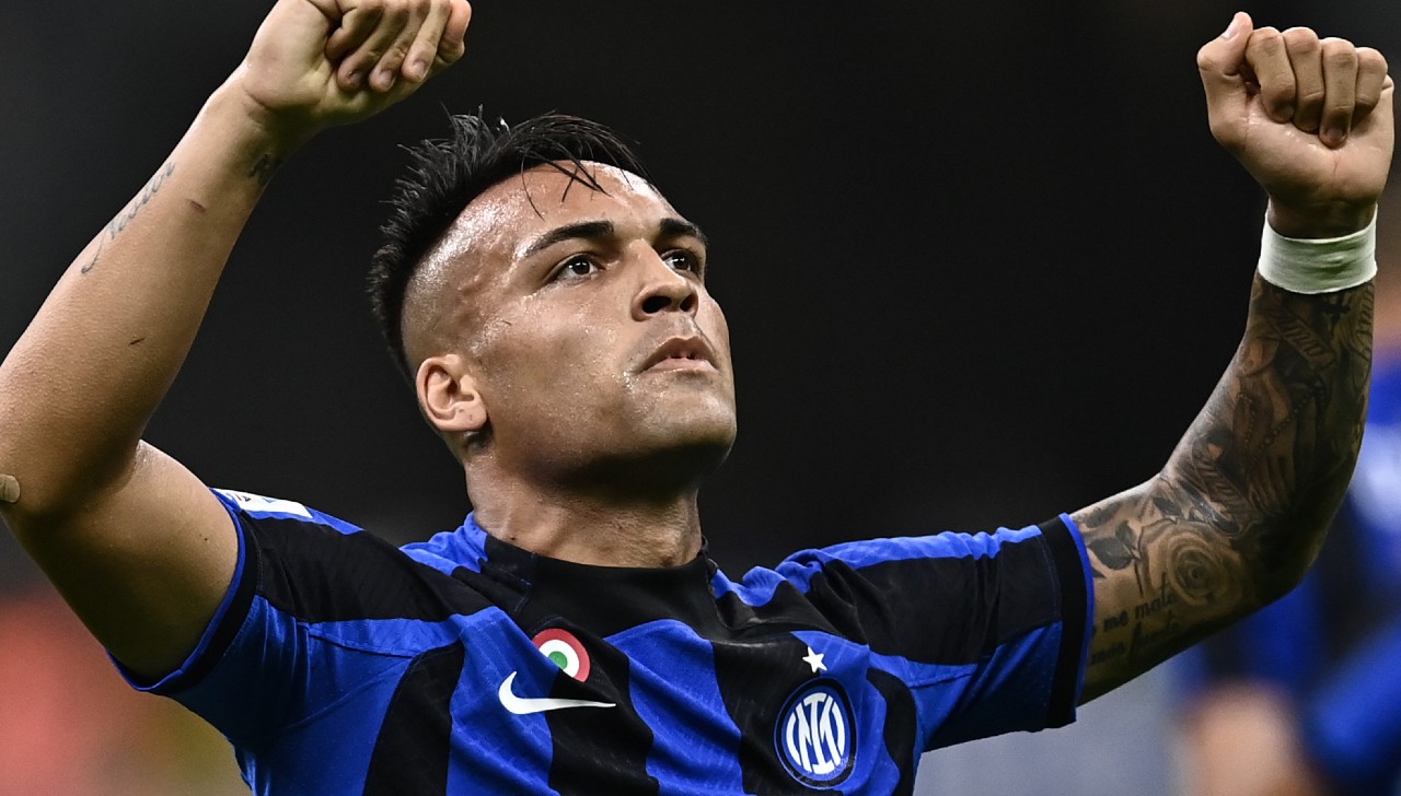 Inter, Lautaro non si ferma: l'argentino supera Facchetti nella classifica marcatori all-time 26 esult gol Martinez MG0 2272