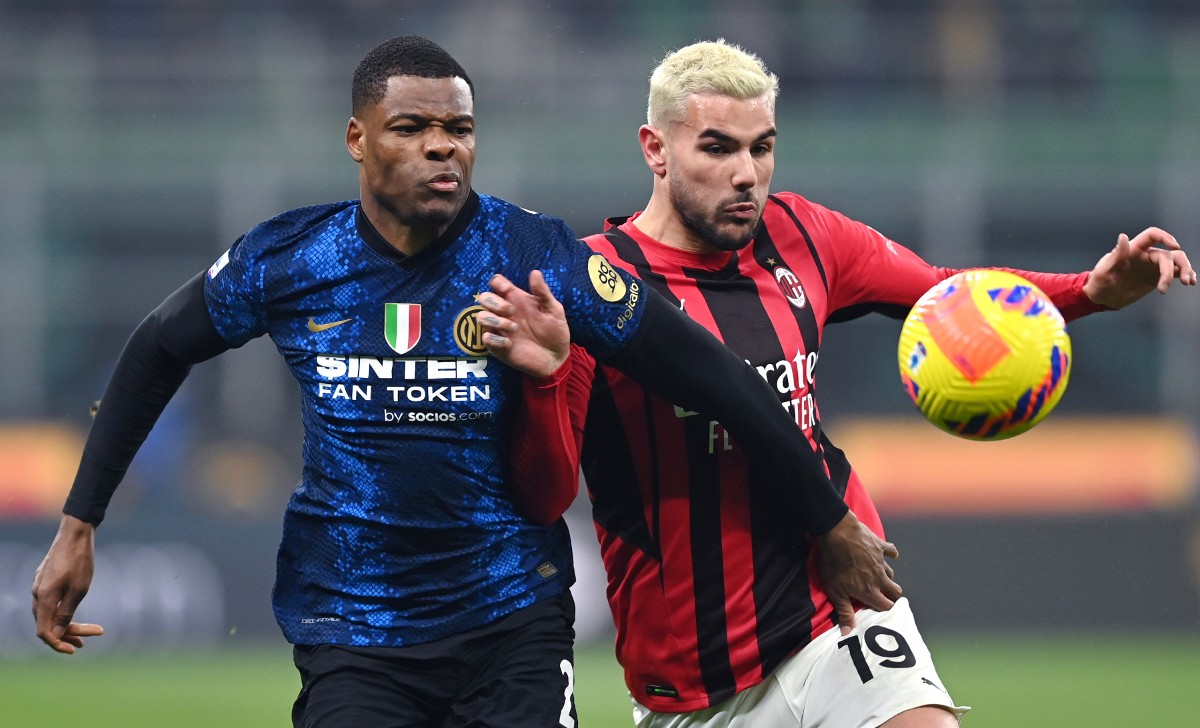 Serafini sull'Inter: «Derby? Monologo del Milan» 26 Dumfries Hernandez DSC 8360