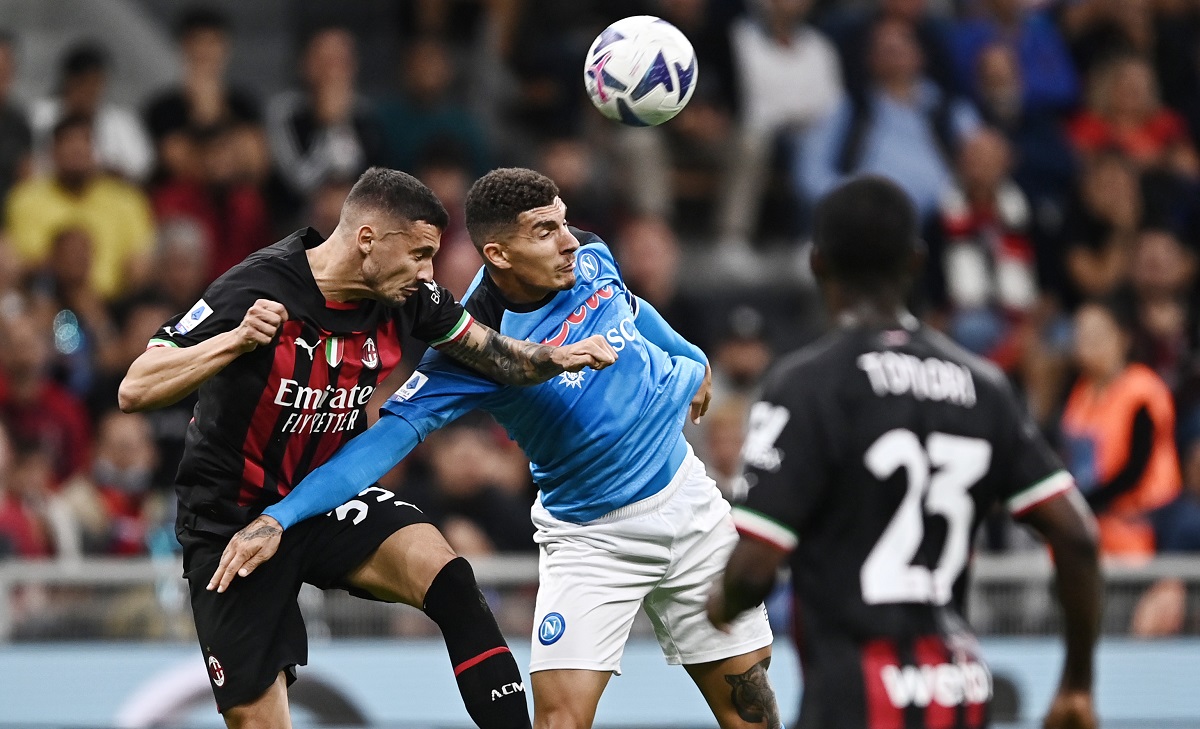 Serie A, Milan e Napoli chiudono il primo tempo in parità 26 milan napoli