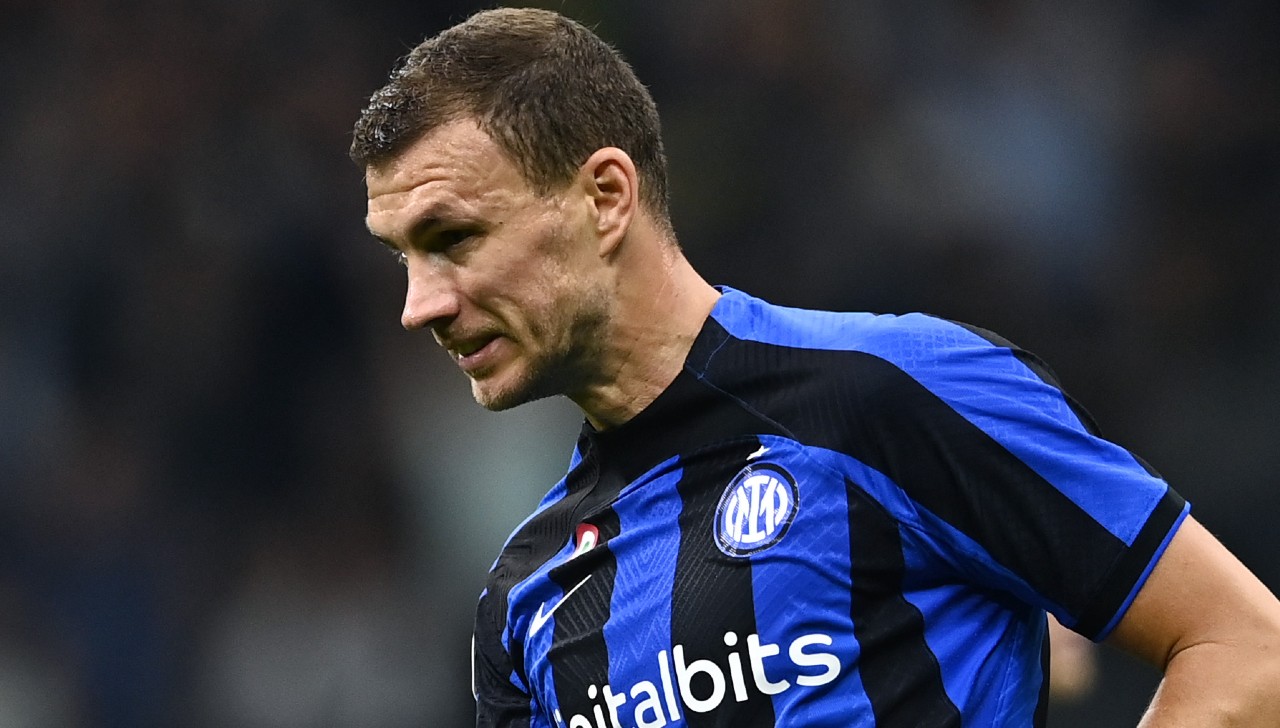 Dzeko, una seconda giovinezza con l'Inter 26 esult gol Dzeko MG8 6253