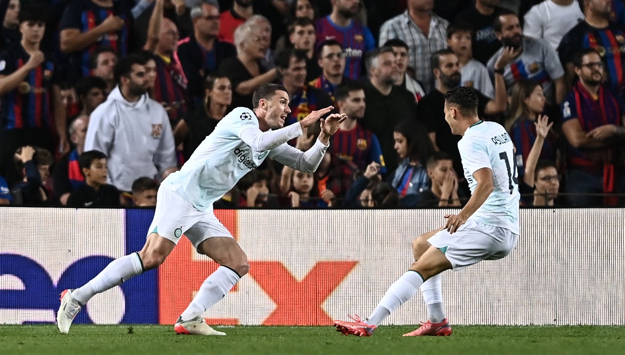 Pistocchi: «I risultati dell'Inter non sono all'altezza» 26 esult gol Gosens MG0 4931