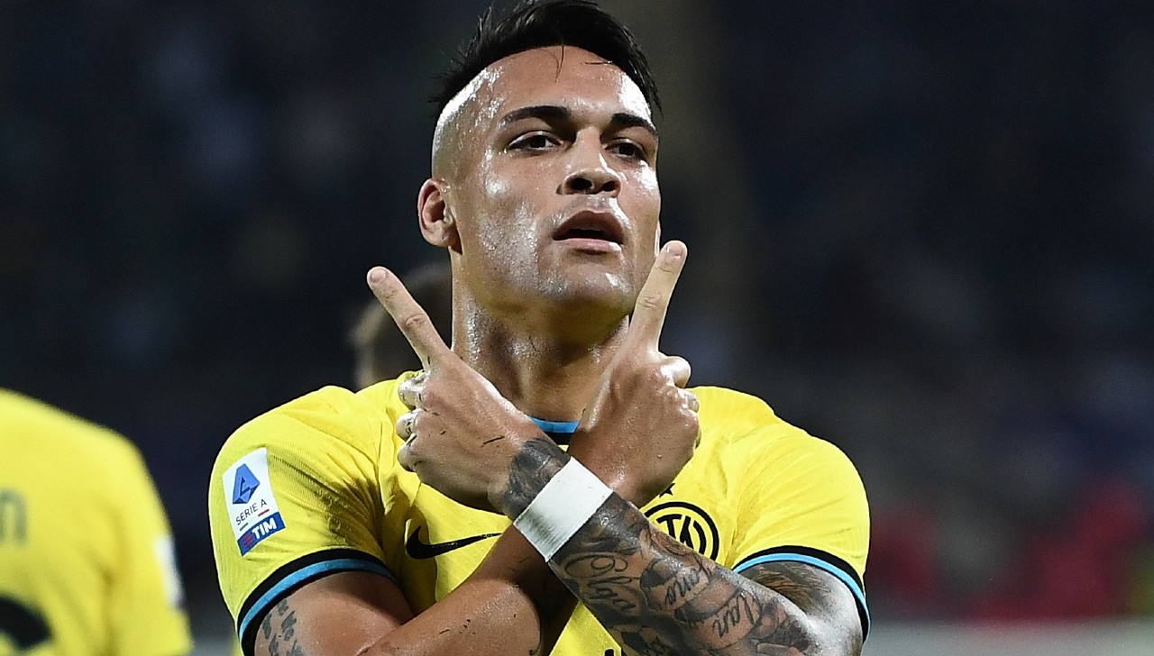 Lautaro Martinez, gli elogi di Zanetti: «Riferimento per l'Inter» 26 esult gol Martinez TEO 8799