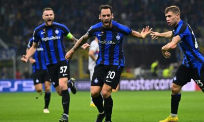 esultanza calhanoglu