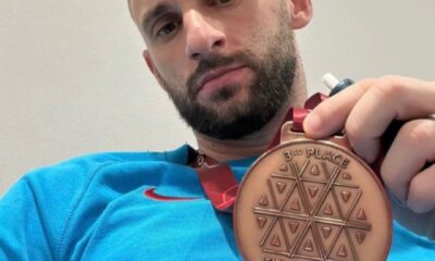 Brozovic medaglia 3 posto