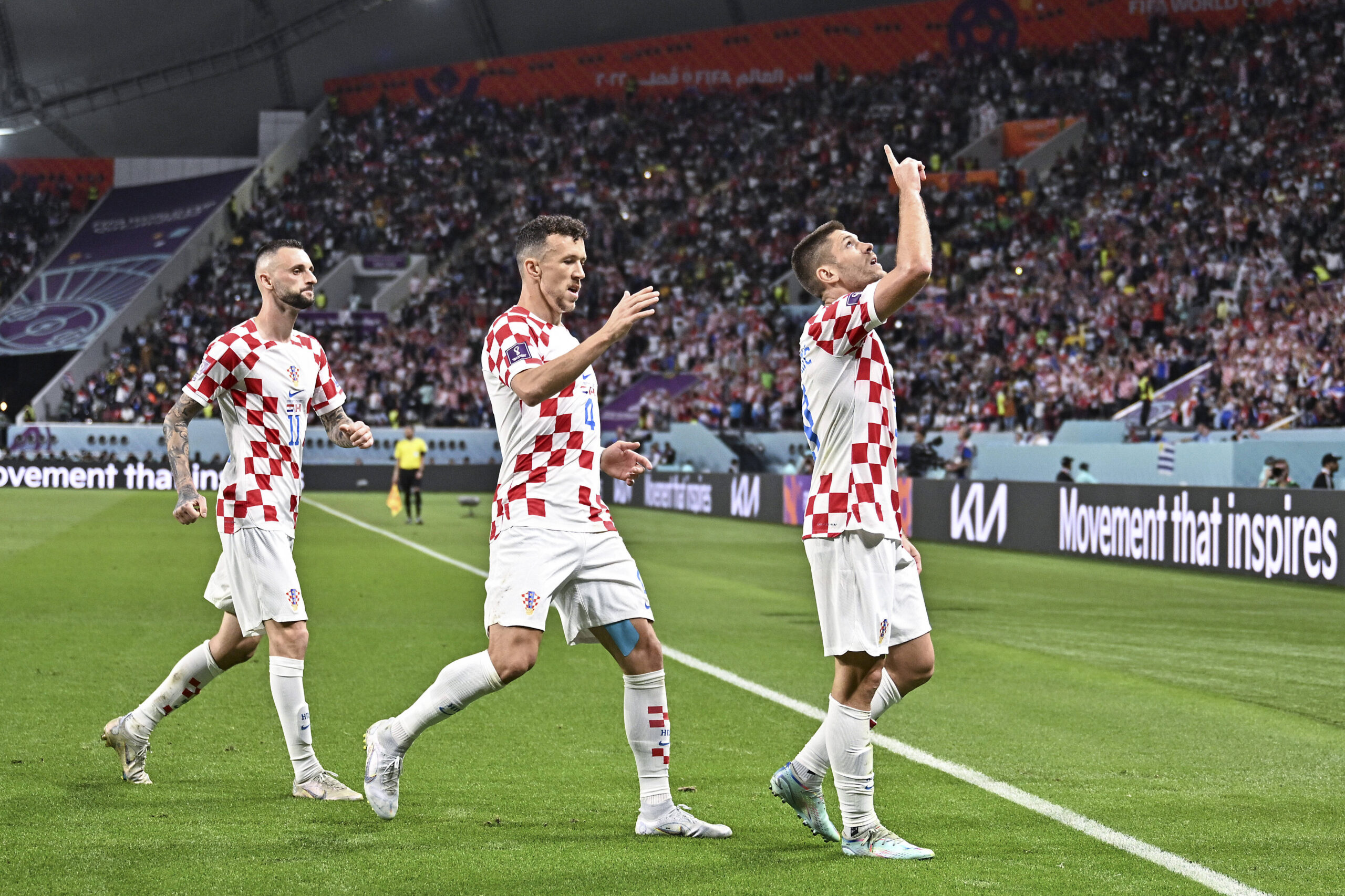 Croazia-Marocco 2-1. Un capolavoro di Orsic vale il gradino più basso del podio 26 esult gol Kramaric imago1019805819h 1 scaled