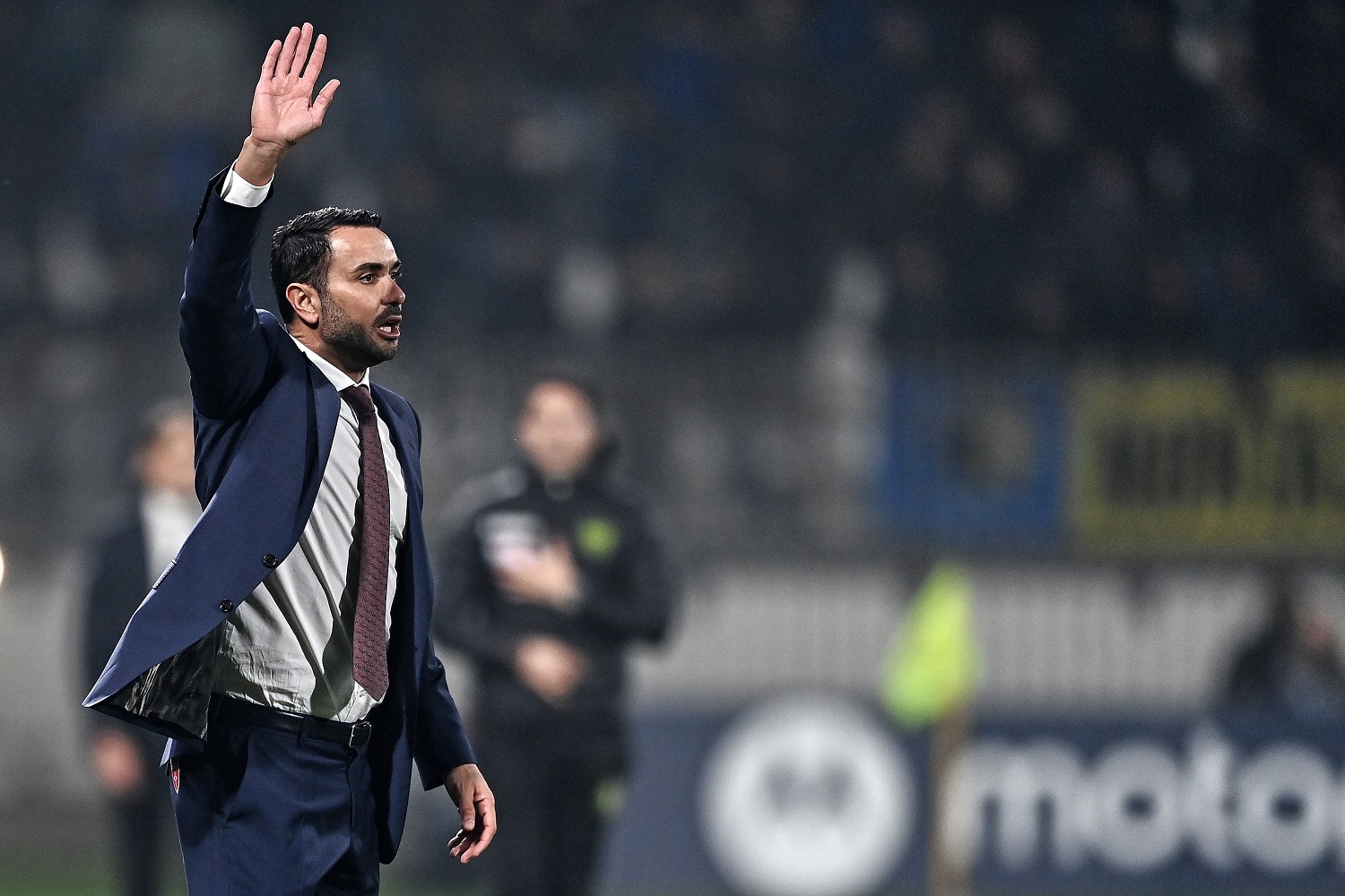 Monza, Palladino: «Giornata meravigliosa. Inter? Avrà da recriminare, ma l'arbitro può sbagliare» 26 Palladino MG8 3694