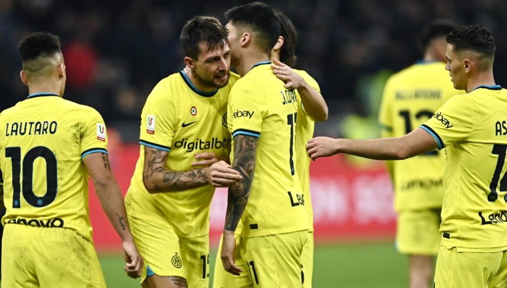 Acerbi dopo Inter-Parma: «Abbiamo rischiato ma l'abbiamo portata a casa» 1 esult gol Acerbi MG0 0883
