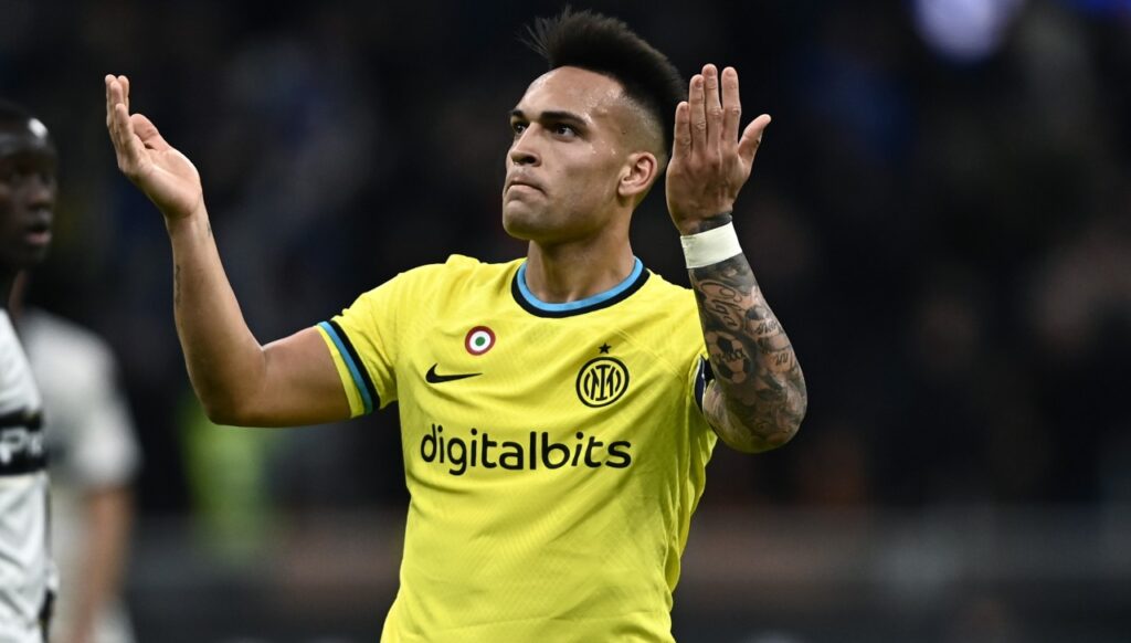 Inter Parma 2-1: nerazzurri ai quarti con fatica. Risolvono Lautaro e Acerbi 1 esult gol Lautaro MG0 0423