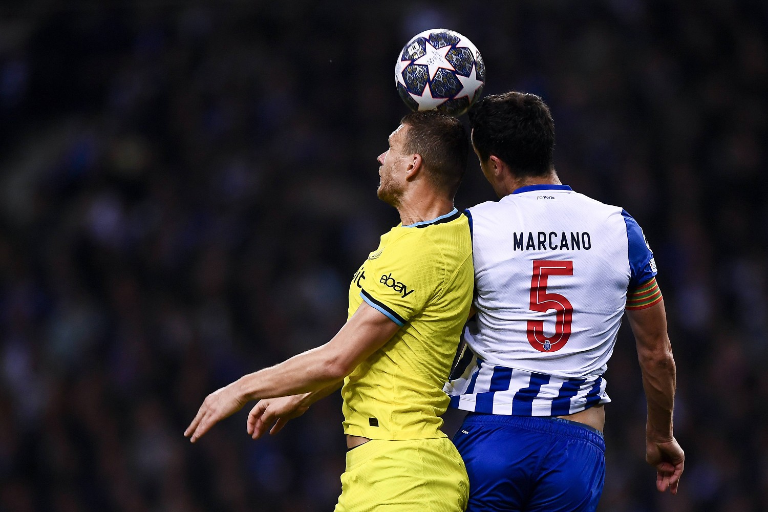 Inter, senti Orlando: «Dominata dal Porto. Ora spero nel derby» 26 Dzeko Marcano imago1025798779h