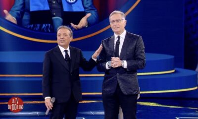 foto piero chiambretti paolo bonolis la tv dei 100 e uno 1