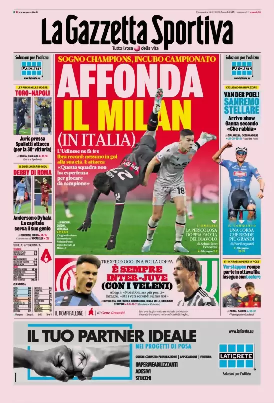 la gazzetta dello sport 060304680