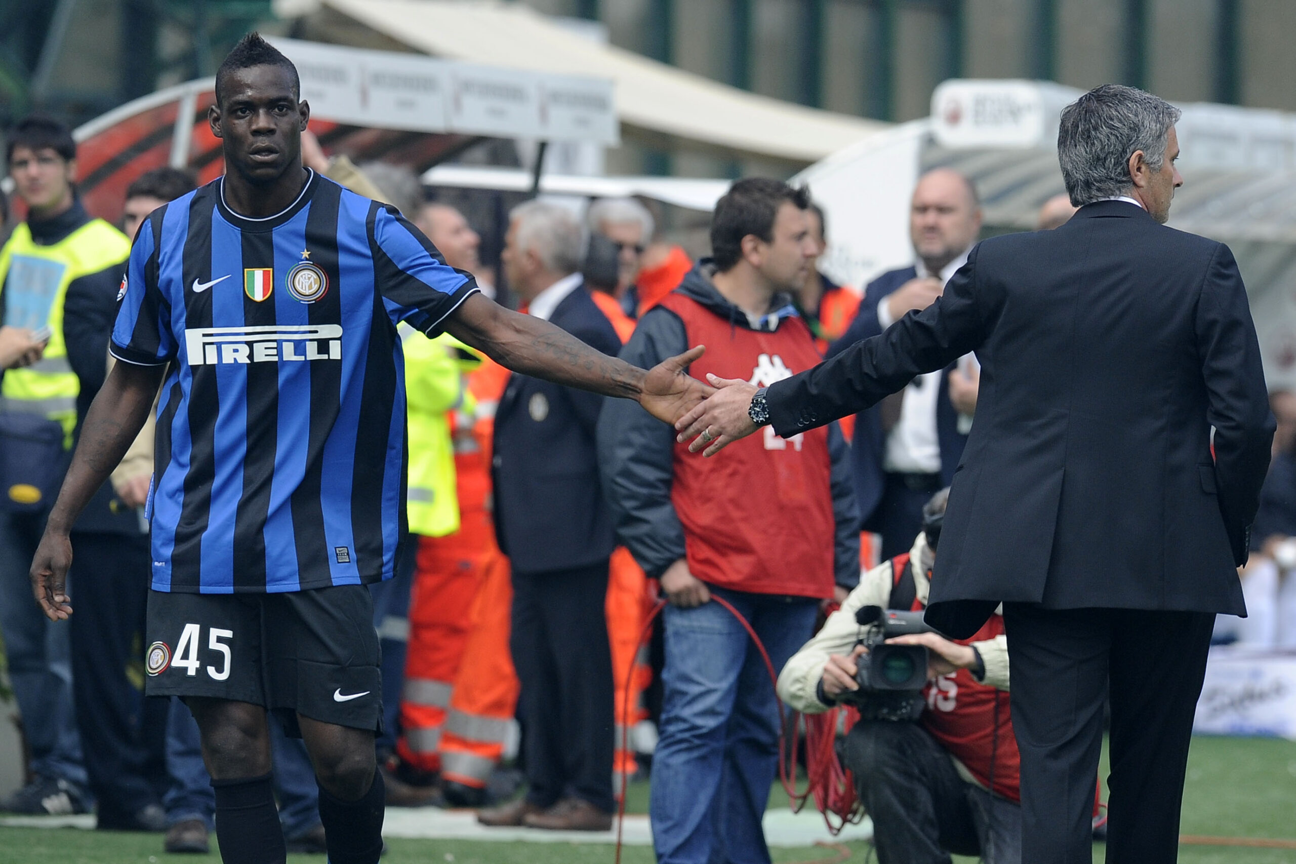 Inter, Balotelli su Mourinho: «Rapporto particolare. Una volta è successo che...» 26 Balotelli Mourinho DAN6824 scaled