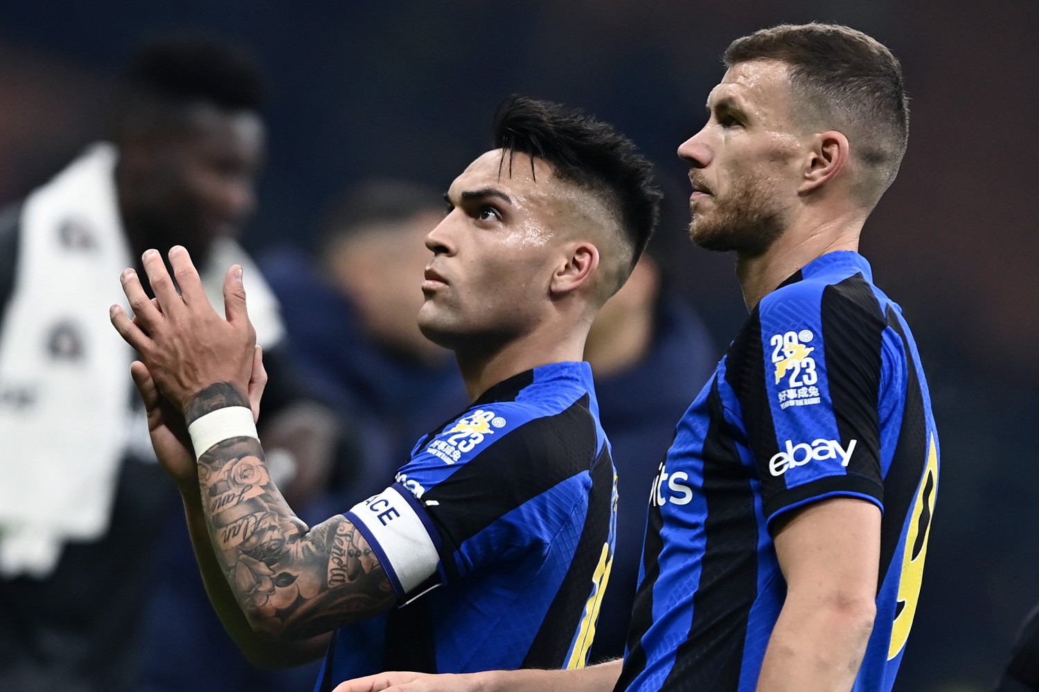Champions League: incassi da capogiro per le italiane 26 Lautaro Dzeko MG0 3695