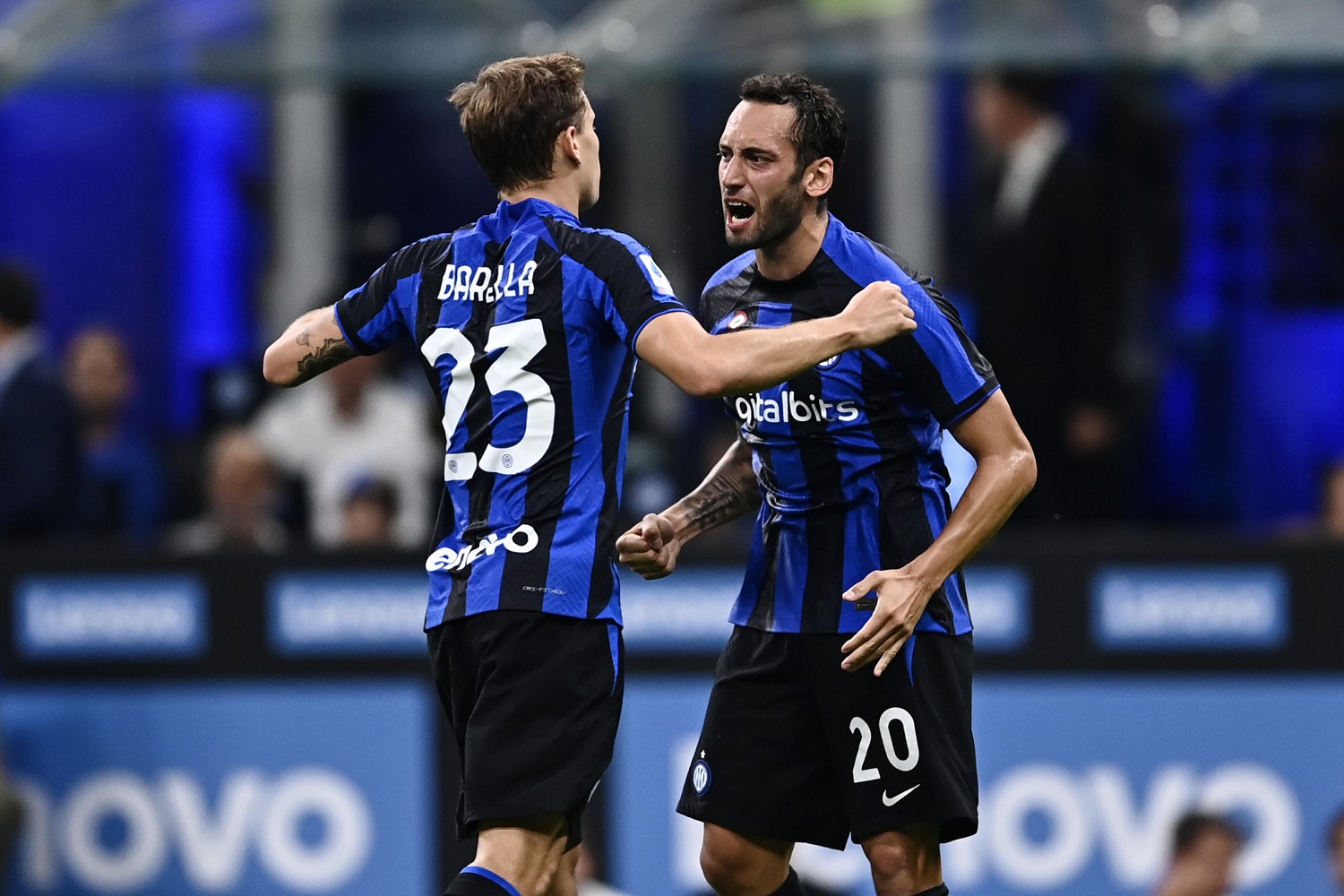 Barella e Calhanoglu, che numeri con l'Inter! 26 esult gol Barella MG0 1333