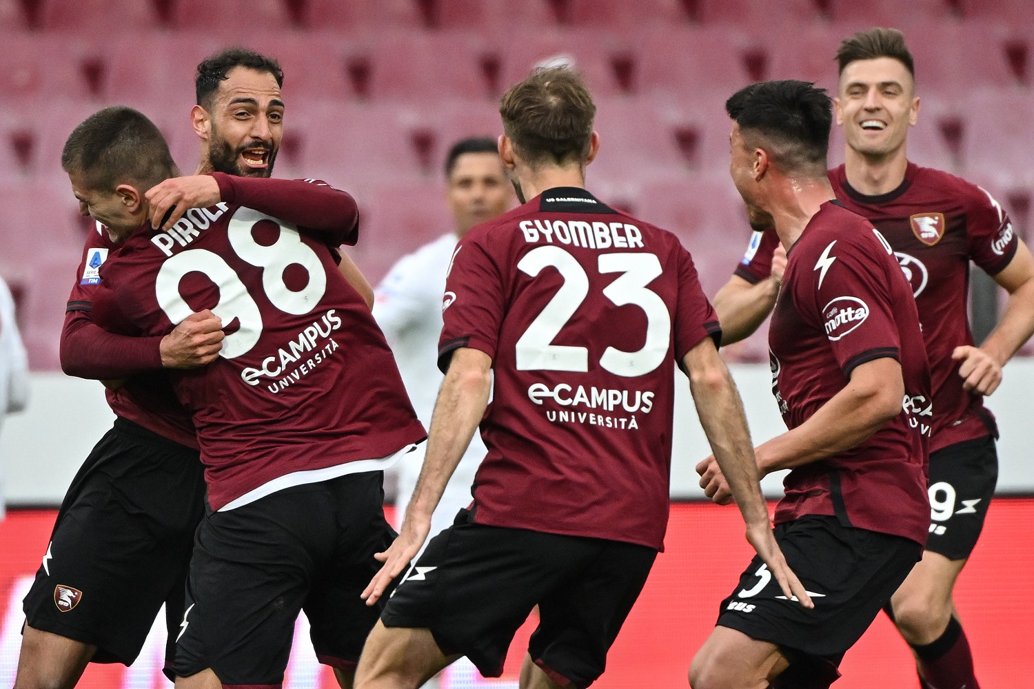 Salernitana-Inter, i convocati scelti da Sousa: ci sono due assenze a sorpresa 26 esult gol Kastanos ICB 4986